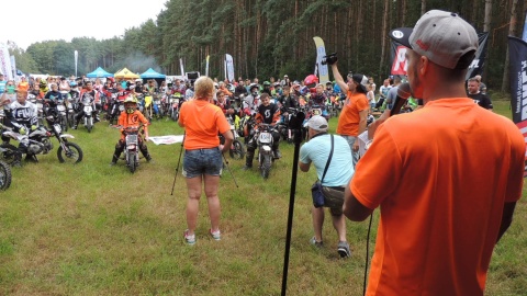 Pit Bike w Głażewie w gminie Unisław