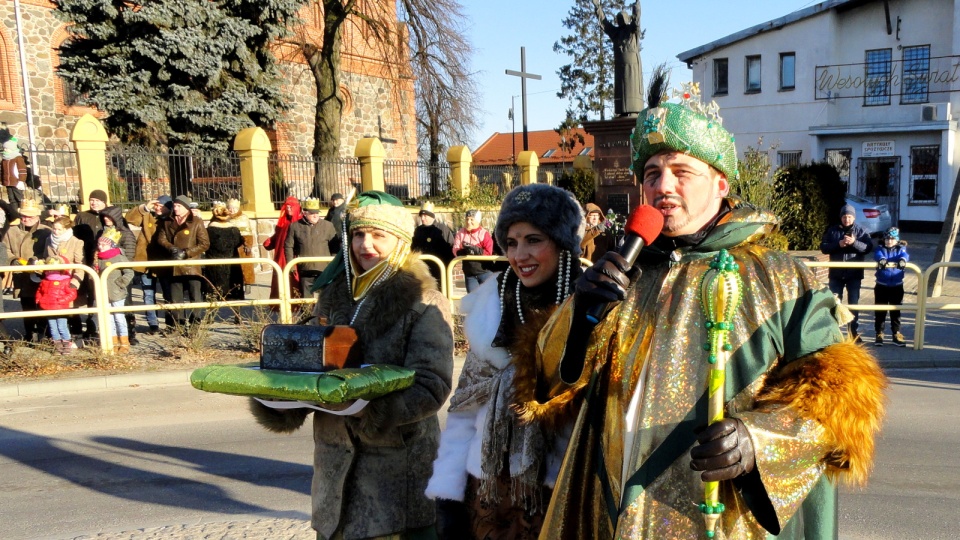 Orszak Trzech Króli w Lubianiu. Fot. Sławomir Kukiełczyński