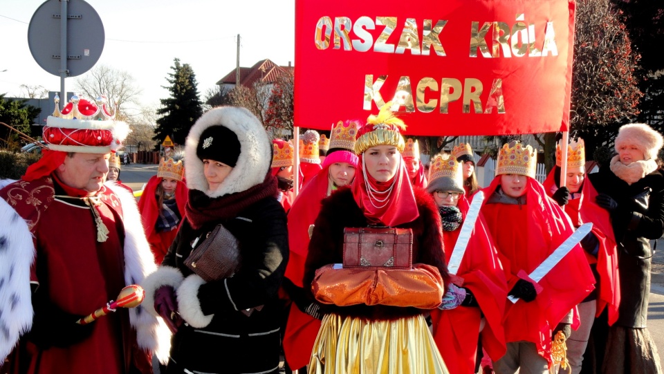 Orszak Trzech Króli w Lubianiu. Fot. Sławomir Kukiełczyński