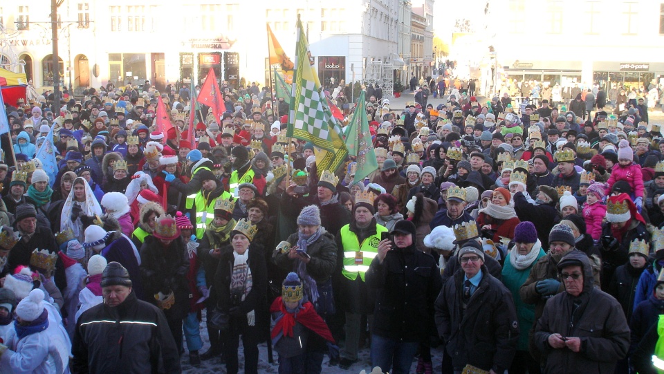 Orszak Trzech Króli w Bydgoszczy. Fot. Kamila Zroślak