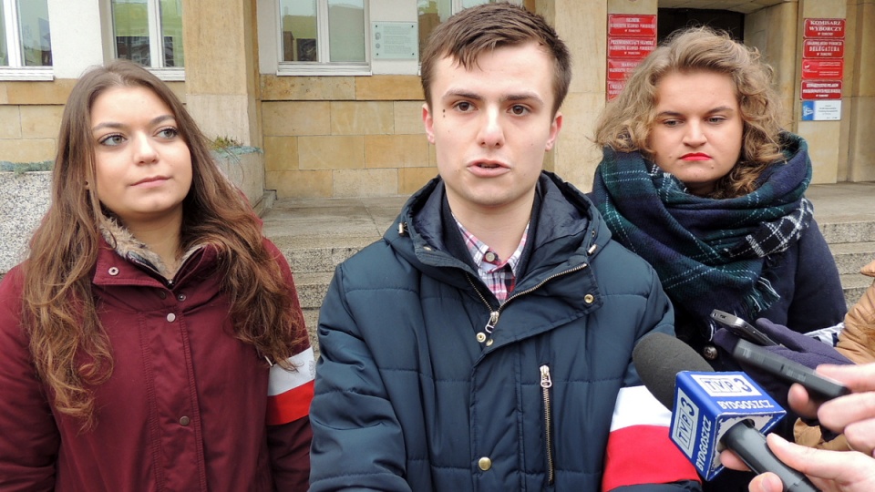 Konferencja przedstawicieli Młodzieży Wszechpolskiej. Fot. Michał Zaręba