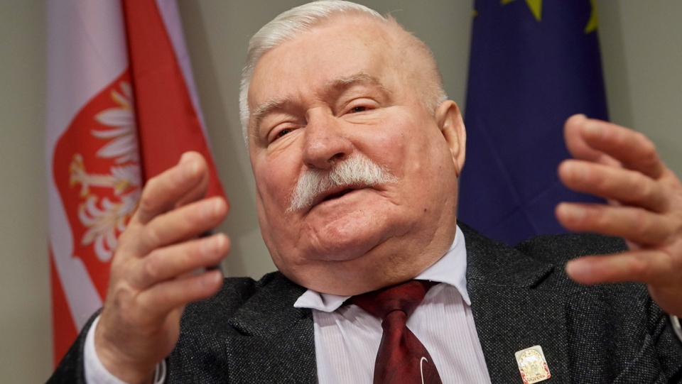 Na zdjęciu archiwalnym z dnia 08.12.2016 r. były prezydent Lech Wałęsa podczas spotkania z przedstawicielami Unii Europejskich Demokratów. Fot. PAP/Adam Warżawa