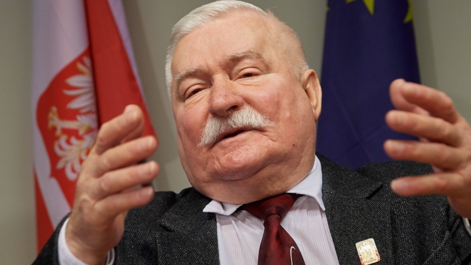 Na zdjęciu archiwalnym z dnia 08.12.2016 r. były prezydent Lech Wałęsa podczas spotkania z przedstawicielami Unii Europejskich Demokratów. Fot. PAP/Adam Warżawa