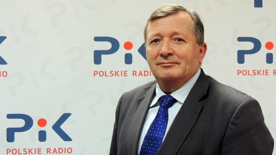 Jerzy Dymek gościem "Rozmowy dnia" w Polskim Radiu PiK. Fot. Adam Droździk