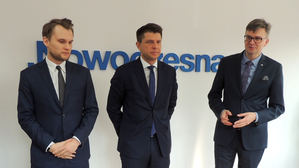 Lider Nowoczesnej Ryszard Petru w czwartek gościł w Bydgoszczy