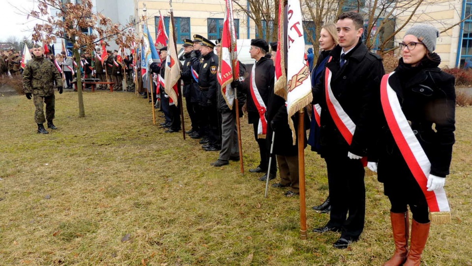 Obchody Narodowego Dnia Pamięci "Żołnierzy Wyklętych" w Białych Błotach. Fot. Damian Klich