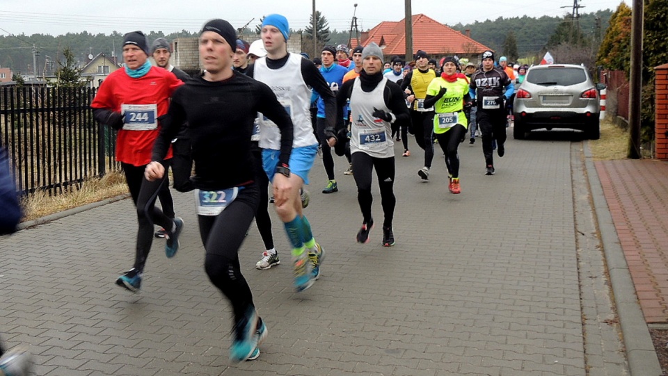 W obydwu biegach wzięło udział prawie 370 uczestników. Fot. Damian Klich