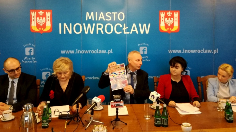 Ryszard Brejza nie ukrywał, że kampania pod hasłem "Zaplanuj sobie Inowrocław", to powód do dumy. Fot. Robin Jesse