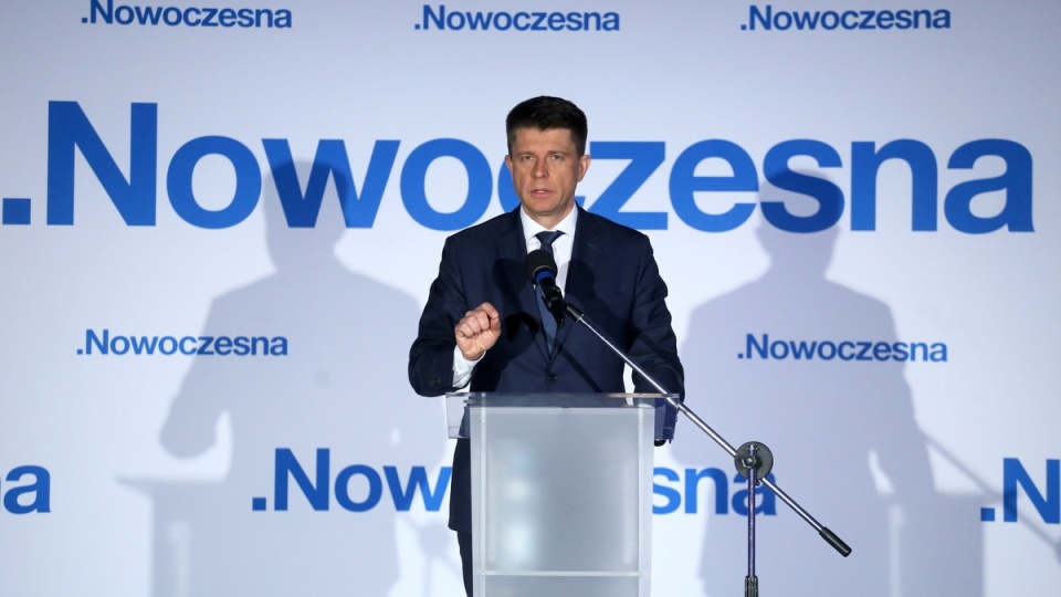 Lider Nowoczesnej Ryszard Petru podczas obrad Rady Krajowej Nowoczesnej w Warszawie. Fot. PAP/Paweł Supernak