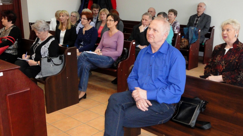 Sąd Rejonowy we Włocławku zaprosił seniorów na zajęcia w ramach akcji edukacyjnej „Sądownictwo bliższe obywatelowi”. Fot. Sławomir Kukiełczyński