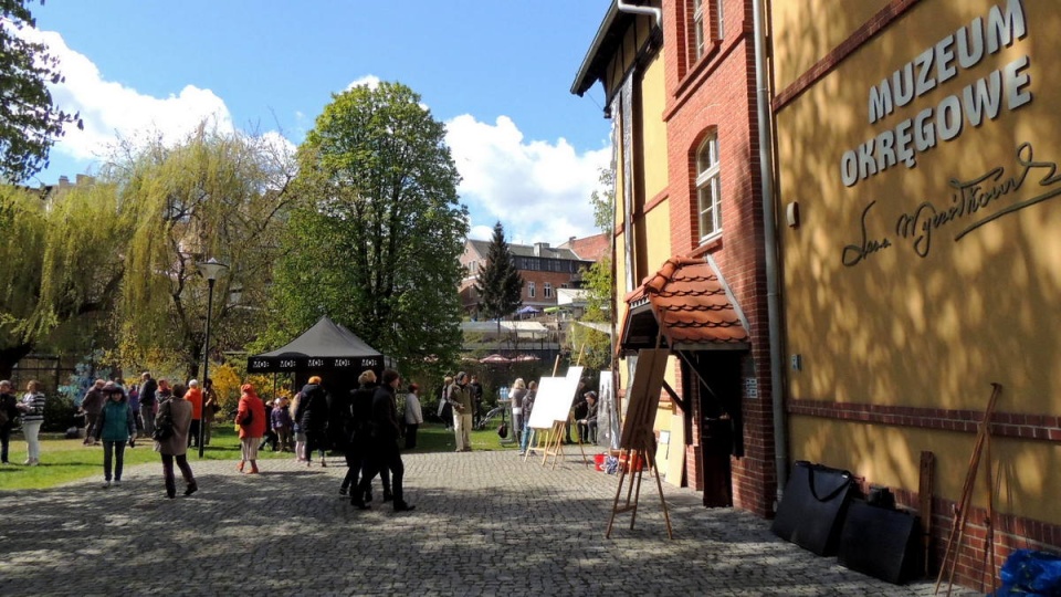 W ramach pikniku, można było za darmo podziwiać zbiory Muzeum Okręgowego w Bydgoszczy. Fot. Damian Klich