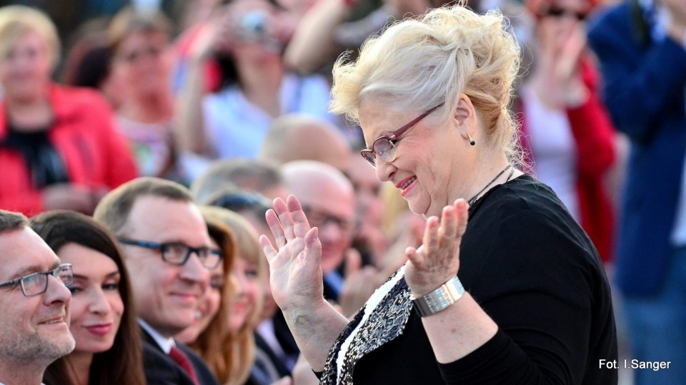 Stanisława Celińska na Festwalu Dwa Teatry 2016 w Sopocie. Fot. Archiwum