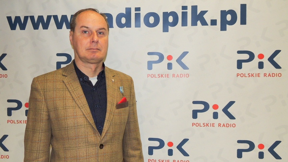 Marek Zwiefka gościem "Rozmowy dnia" w Polskim Radiu PiK. Fot. Adam Droździk