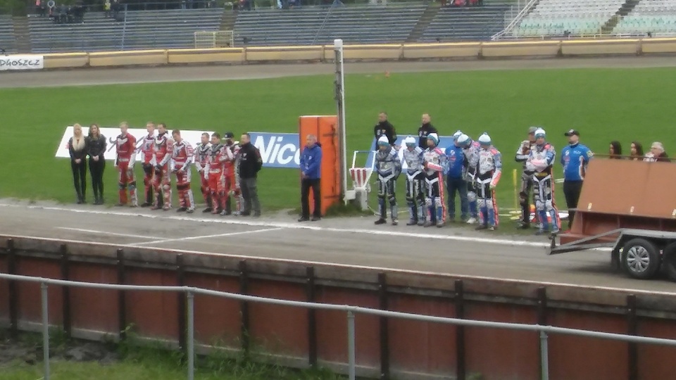 Prezentacja zawodników Polonii Bydgoszcz i Arge Speedway Wandy Kraków. Fot. Szymon Łożyński