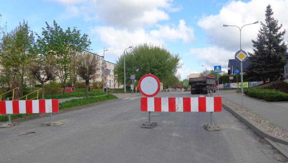 Rozpoczęła się budowa ronda u zbiegu alei Jana Pawła II oraz ul. Żwirki i Wigury w Świeciu nad Wisłą. Fot. Marcin Doliński