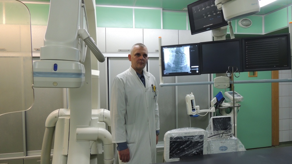 Angiograf to specjalistyczne urządzenie do diagnozowania serca, niezbędne przy leczeniu zawałów. Fot. Marek Ledwosiński