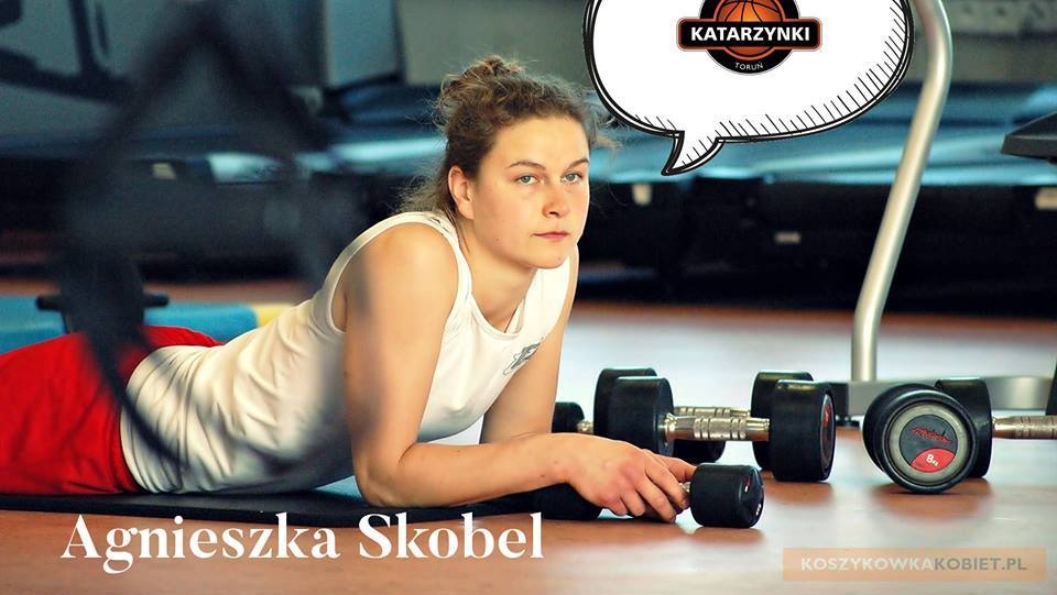 Na zdjęciu Agnieszka Skobel, nowa koszykarka Energi Toruń. Fot. koszykowkakobiet.pl/archiwum