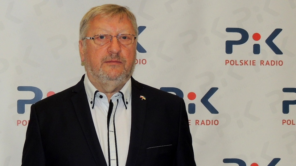 Krzysztof Sikora gościem "Rozmowy dnia" w Polskim Radiu PiK. Fot. Adam Droździk