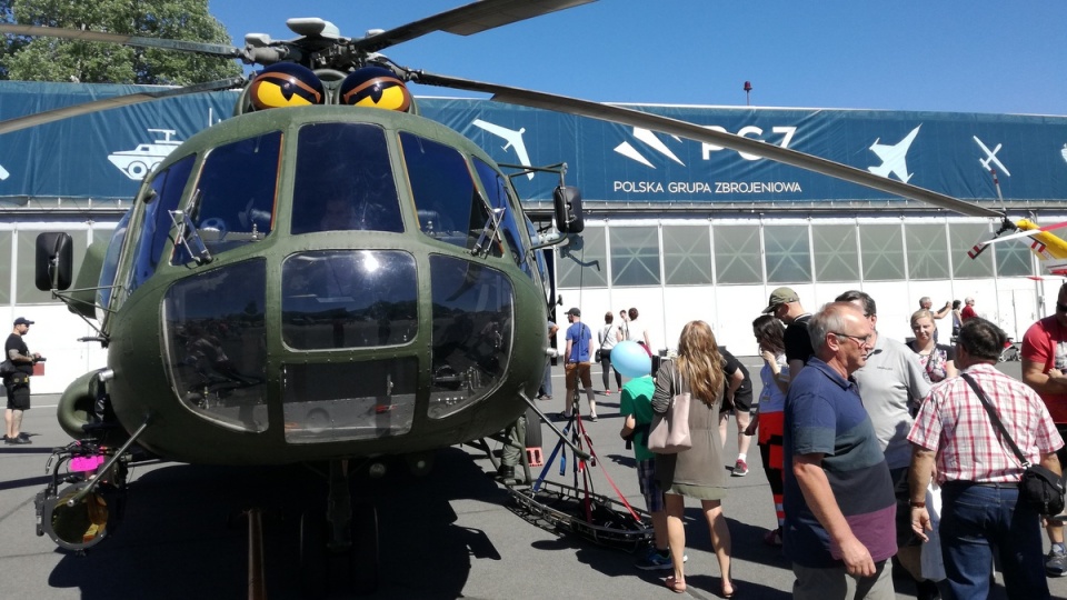 Na wystawie Air Fair każdy może zajrzeć do samolotu czy śmigłowca. Fot. Robin Jesse