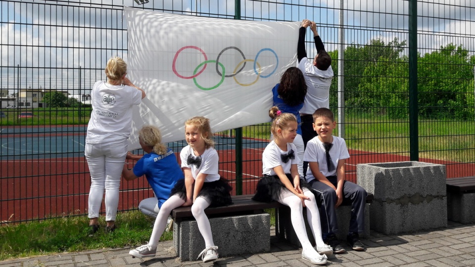 Niepełnosprawni uczniowie biorą udział w paraolimpiadzie w Bydgoszczy. Fot. Tatiana Adonis