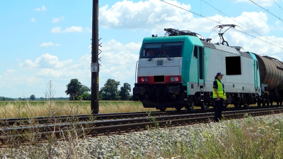 Pod kołami pociągu zginął 41-letni mieszkaniec pow. radziejowskiego. Fot. KPP w Radziejowie