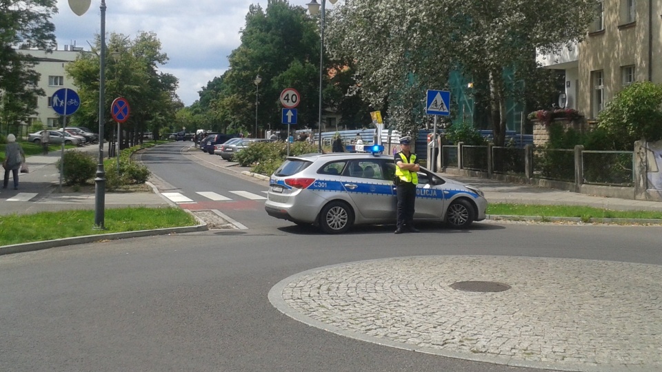 Wg świadków do incydentu doszło na ulicy Mickiewicza. Fot. Michał Zaręba