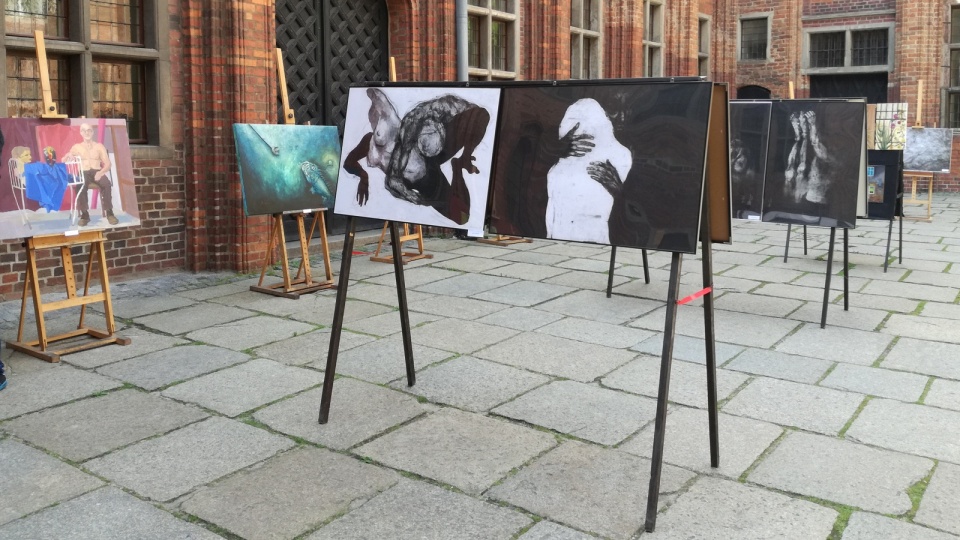 Ruszyła piąta edycja „Nowalijek” - corocznej wystawy prac studentów z Wydziału Sztuk Pięknych UMK. Fot. Wiktor Strumnik