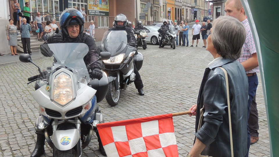 Piętnastu reprezentantów klubu "Wyczół Gościeradz" wyruszyło na 72. Międzynarodowy Zlot Motocyklowy do Sundsvall w Szwecji. Fot. Damian Klich