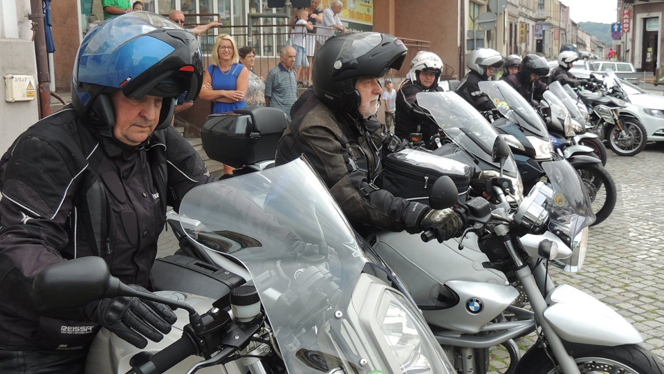 Piętnastu reprezentantów klubu "Wyczół Gościeradz" wyruszyło na 72. Międzynarodowy Zlot Motocyklowy do Sundsvall w Szwecji. Fot. Damian Klich