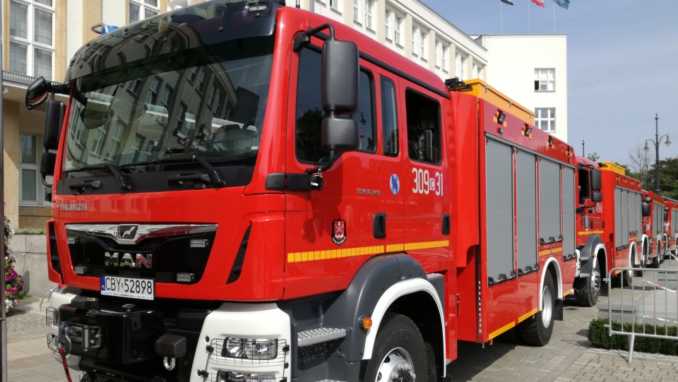 Siedem wozów bojowych trafiło do ochotniczych jednostek straży pożarnej, między innymi w Jabłonowie Pomorskim, Papowie Toruńskim i Nowej Wsi Wielkiej. Fot. Michał Zaręba