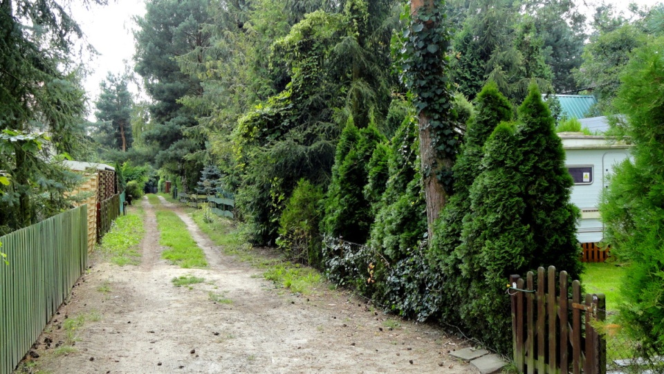 Działkowicze chcą, by gmina przejęła grunt, na którym znajdują się drogi wewnętrzne. Fot. Sławomir Kukiełczyński