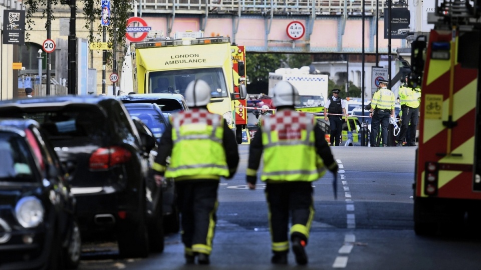 Na razie nie wiadomo, czy zdarzenie było atakiem terrorystycznym. Fot. PAP/EPA/WILL OLIVER