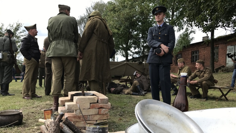 Historię byłego Oflagu 64. w Szubinie można było poznać podczas rekonstrukcji. Fot. Tomasz Kaźmierski