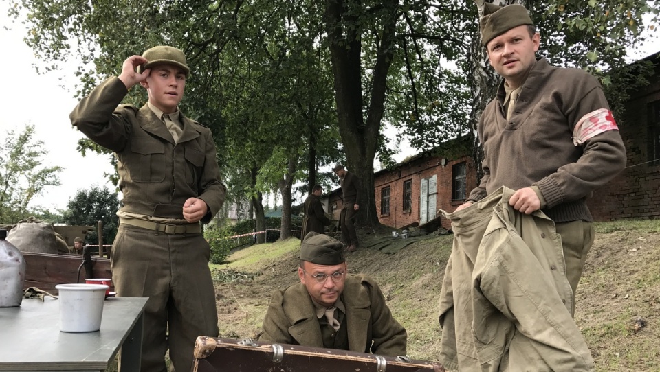 Historię byłego Oflagu 64. w Szubinie można było poznać podczas rekonstrukcji. Fot. Tomasz Kaźmierski