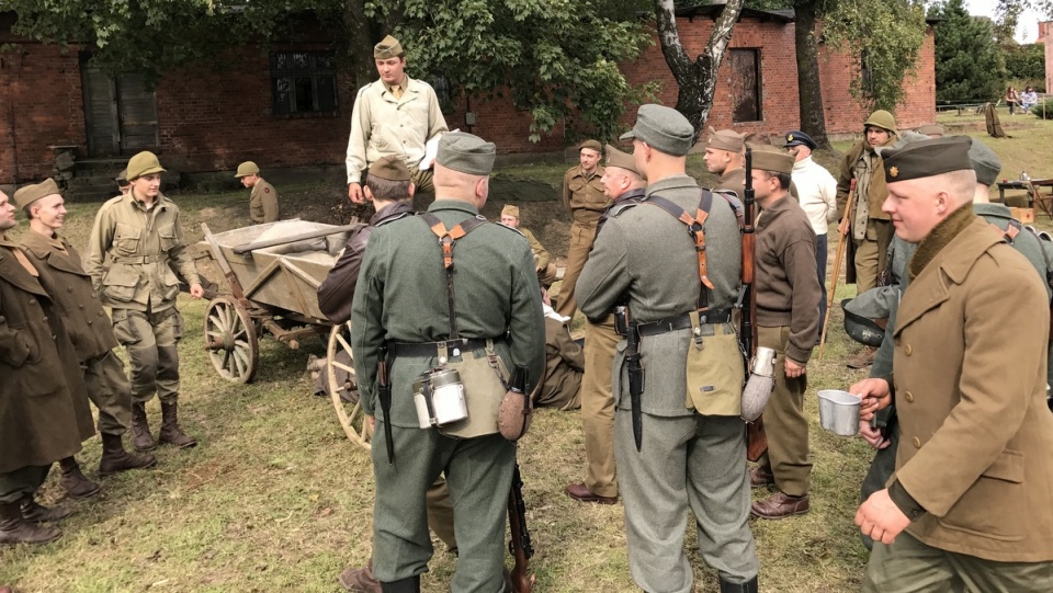 Historię byłego Oflagu 64. w Szubinie można było poznać podczas rekonstrukcji. Fot. Tomasz Kaźmierski