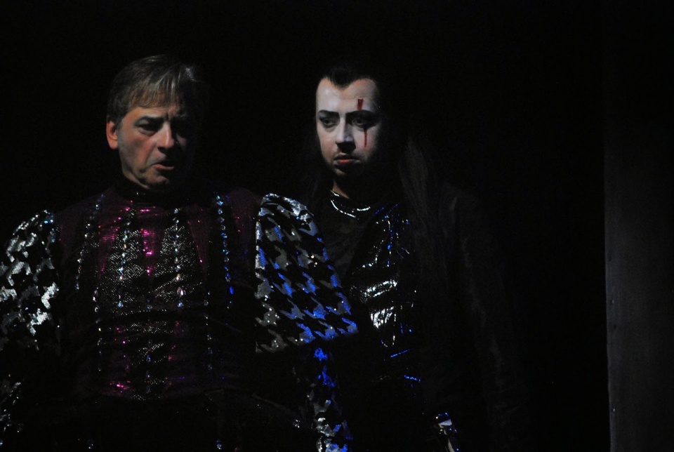 Leszek Skrla i Łukasz Goliński (Rigoletto)