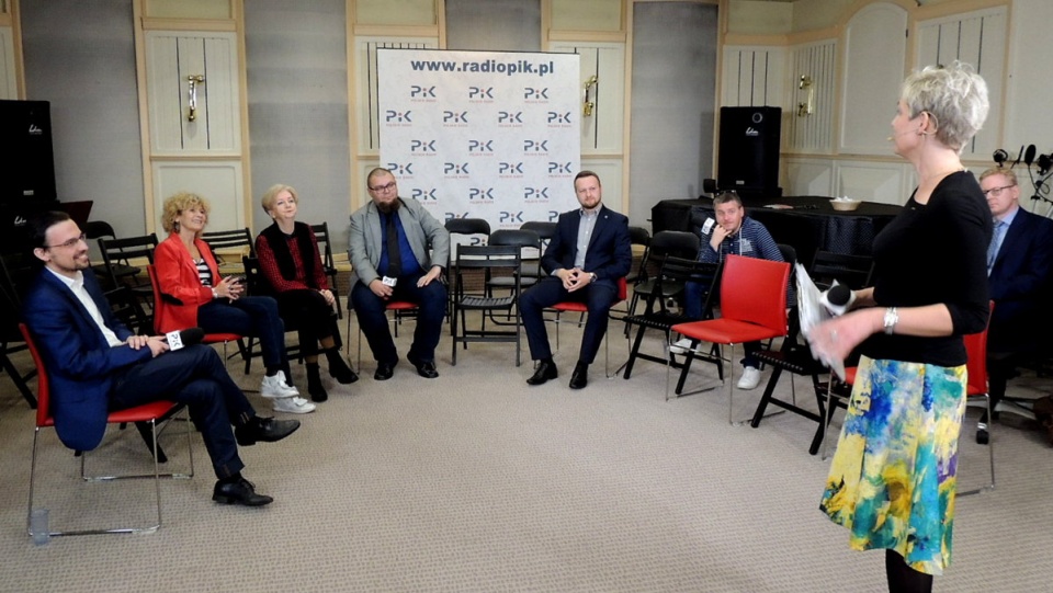 W studiu Polskiego Radia PiK odbyła się debata ws. abonamentu RTV i roli mediów publicznych. Fot. Adam Droździk