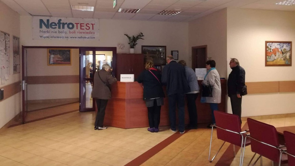 500 torunian zgłosiło się do akcji NefroTest przy Specjalistycznym Szpitalu Miejskim w Toruniu. Fot. Michał Zaręba