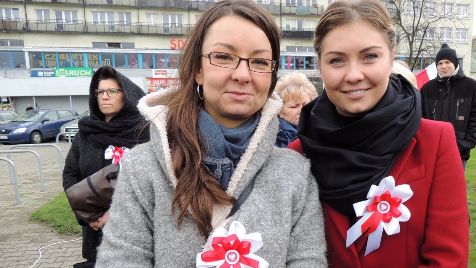 We Włocławku uroczystości Narodowego Święta Niepodległości odbyły się przy pomniku Żołnierza Polskiego. Fot. Marek Ledwosiński