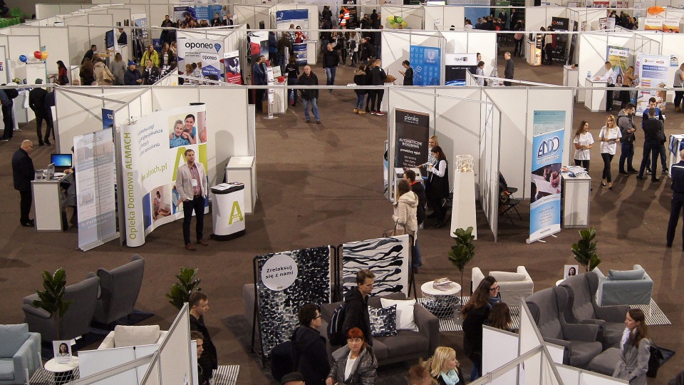 W hali Łuczniczka pojawiło się 96 pracodawców. Fot. Henryk Żyłkowski