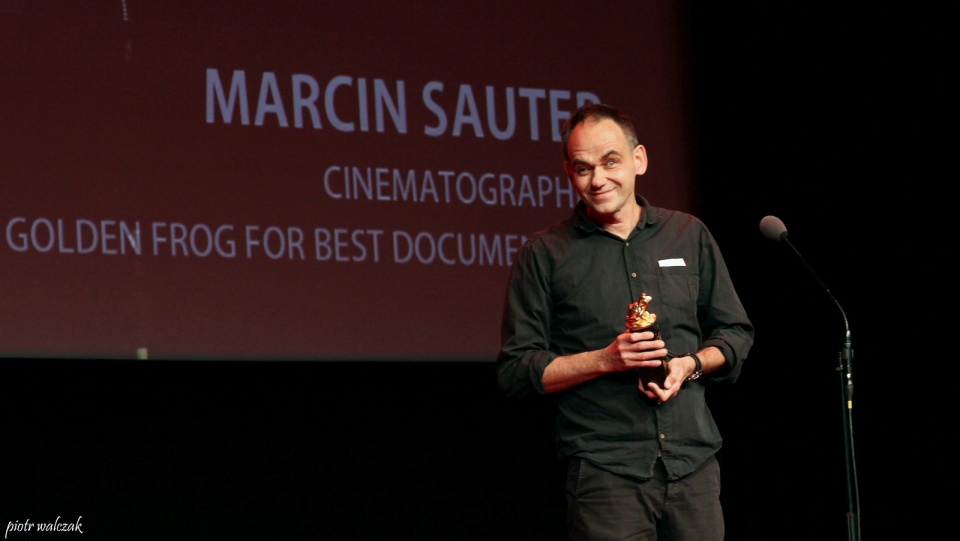 "Złotą Żabę" w konkursie krótkometrażowych filmów dokumentalnych otrzymał bydgoski reżyser Marcin Sauter