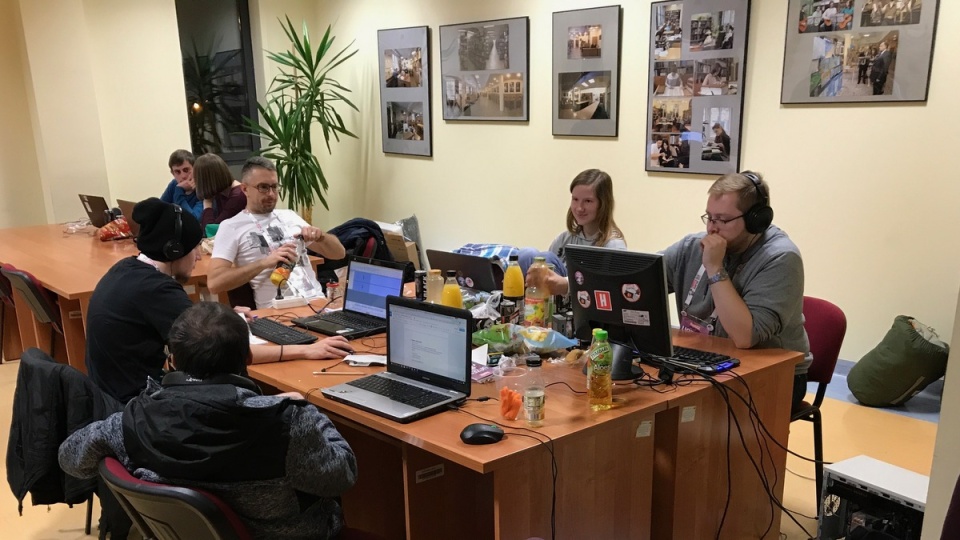 Maraton zorganizowano w bibliotece UKW. Fot. Tomasz Kaźmierski