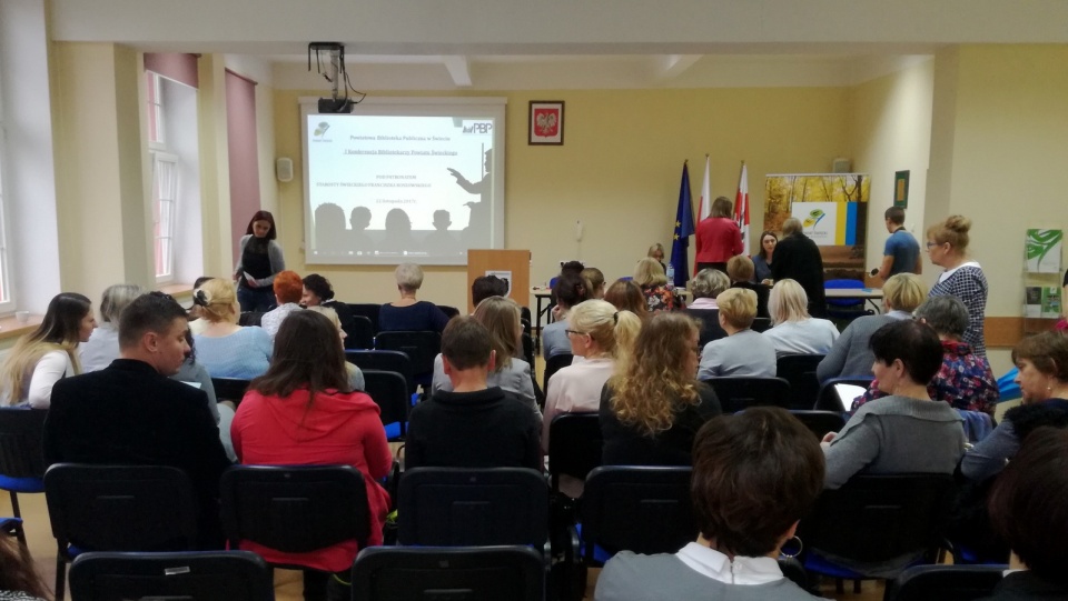 Organizatorem spotkania była Powiatowa Biblioteka Pedagogiczna w Świeciu. Fot. Marcin Doliński