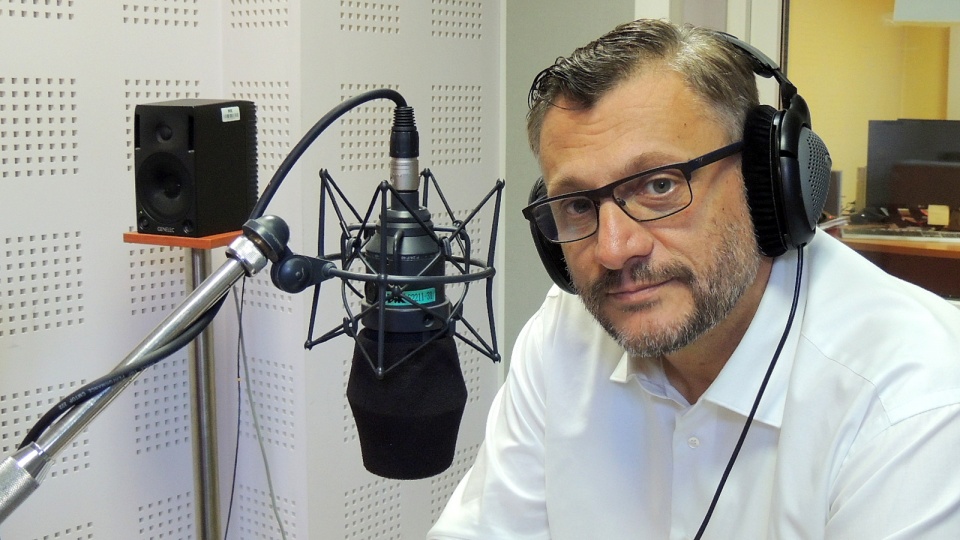 Poseł PO Tomasz Lenz był gościem w "Rozmowie dnia" na antenie Polskiego Radia PiK. Fot. archiwum PR PiK