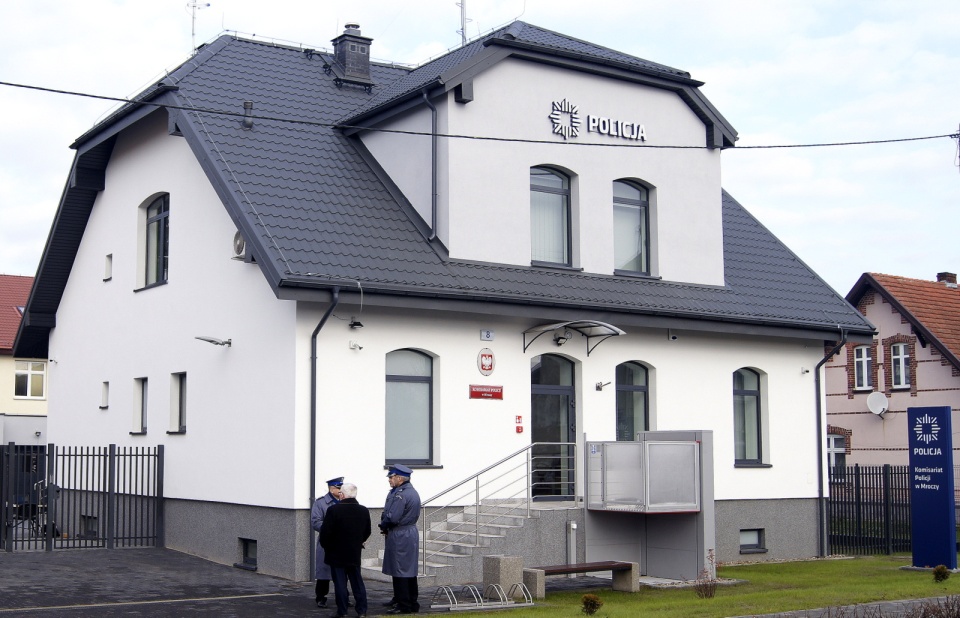 Policjanci z komisariatu w Mroczy w powiecie nakielskim pracują już w komfortowych warunkach. Fot. Henryk Żyłkowski