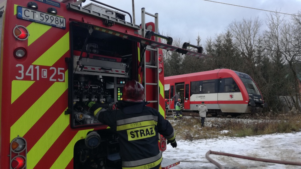 Akcja miała charakter kompleksowy i skoordynowany, wzięły w niej udział wszystkie służby: policja, straż pożarna, pogotowie, straż ochrony kolei i leśnicy. Fot. Robin Jesse