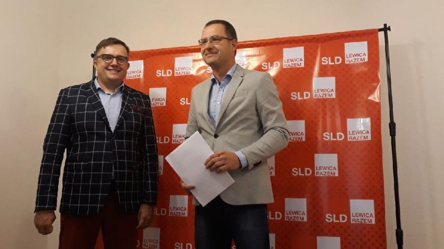 Ireneusz Nitkiewicz i Tomasz Puławski mówili o projektach, które udało im się zrealizować. Fot. Sława Skibińska-Dmitruk