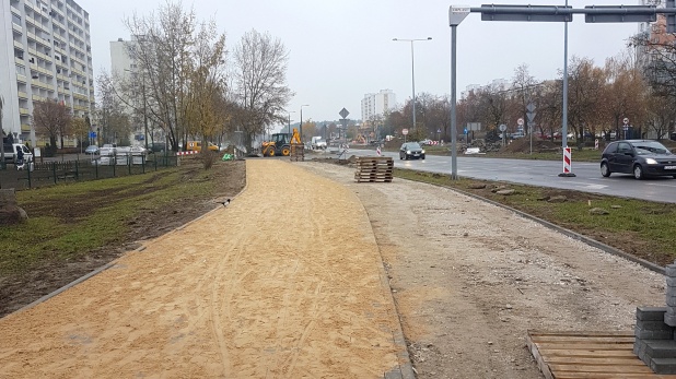 Duże zmiany w ruchu na remontowanej ul. Ligi Polskiej w Toruniu