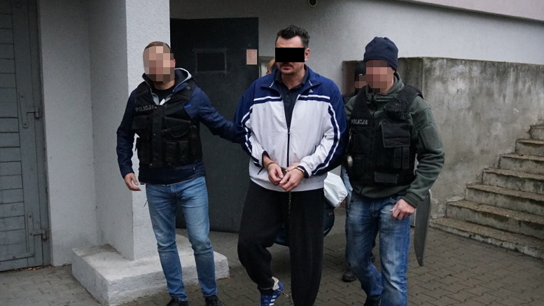 "Jurgen" został zatrzymany na działce w Samociążku/fot. Materiały policji