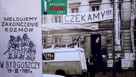 W 37. rocznicę strajku chłopskiego w Bydgoszczy. Fot. Henryk Żyłkowski